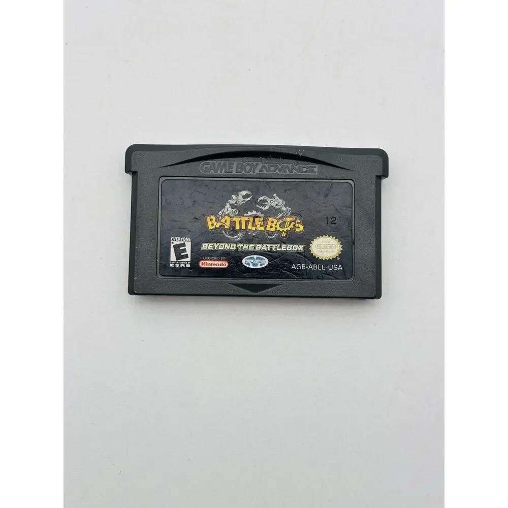 Battle Bots BattleBots: Design & Destroy (GameBoy Advance GBA) TESTED WORKING VG